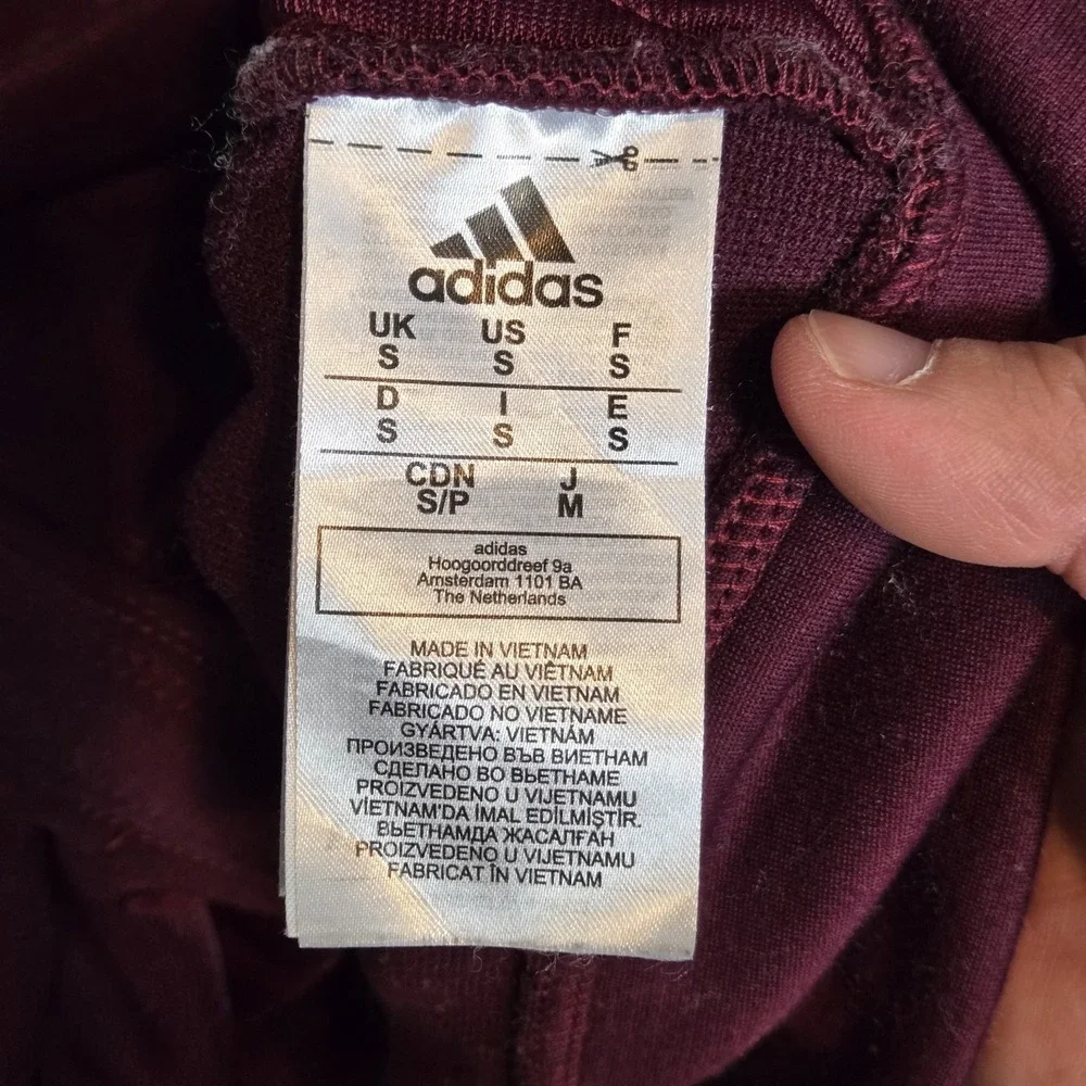 Adidas Arizona State ASU‎ Sun Devils Aeroready Team Full Zip Hoodie Sz Small